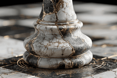 king chess game piece